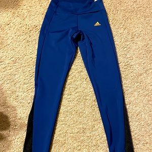 Brand New Adidas Women’s Blue Leggings size Small